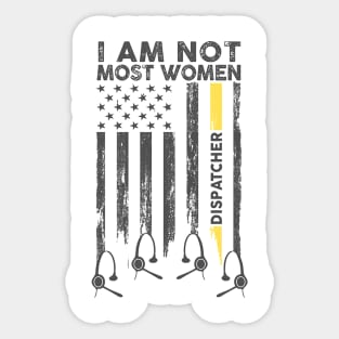 Dispatcher Flag Sticker